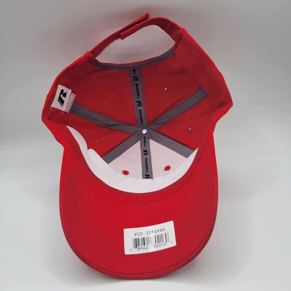 Russell Nebraska Cornhuskers Mens Womens Hat Red Adjustable Embroidered NCAA - Picture 10 of 12